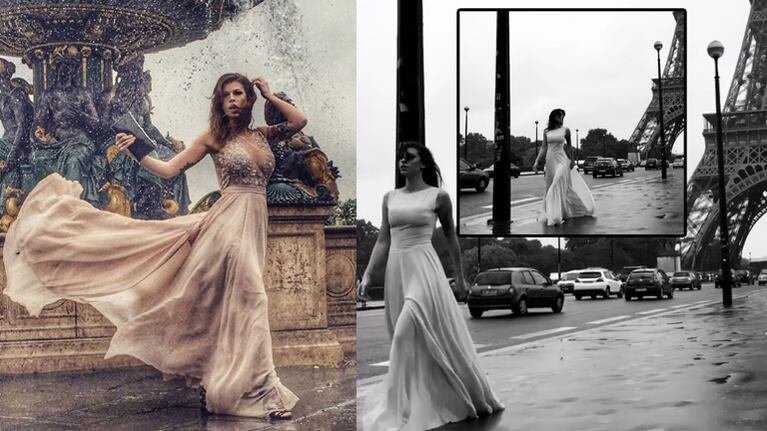 Juliana Giambroni, una diosa suelta en Paris (Foto: Instagram)