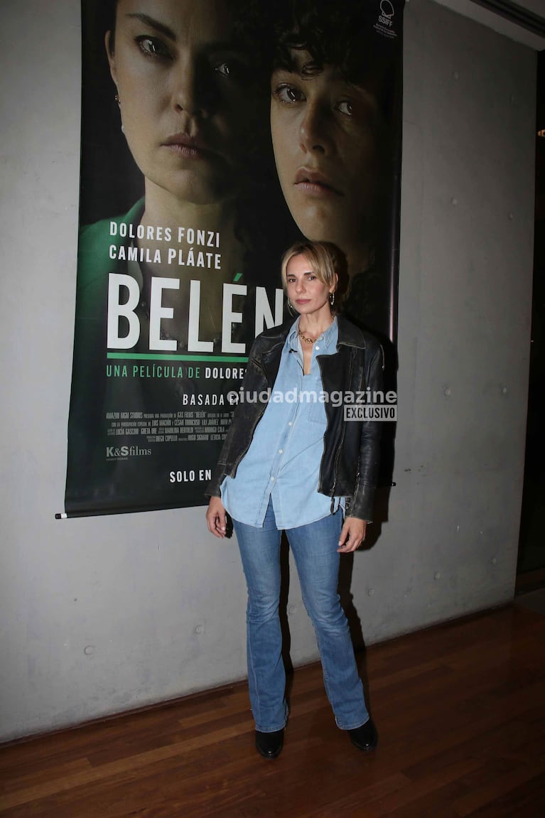 Julieta Cardinali en la celebración de Belén camino a los Oscars (Foto: Movilpress).