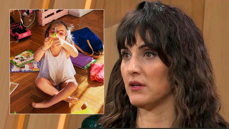 Julieta Díaz compartió su profunda emoción por el inicio de clases de su hija Elena