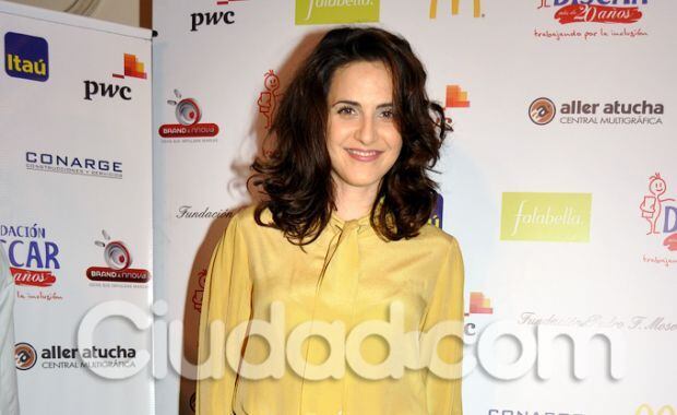 Julieta Díaz en la gala de Discar. (Foto: Jennifer Rubio)
