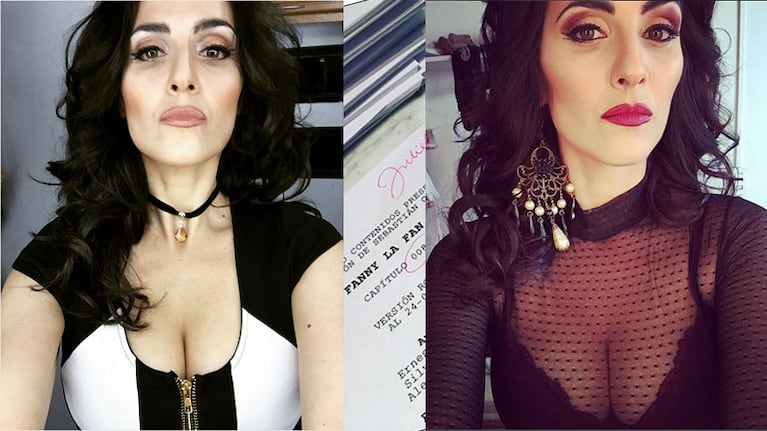 Julieta Díaz vuelve a mostrar su lomazo con su personaje de Fanny la fan. Foto: Instagram