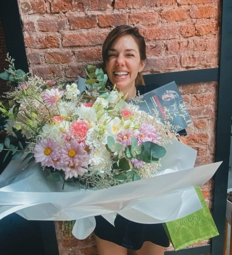 Julieta Nair Calvo cumplió 34 años y lo celebró con mucha emoción