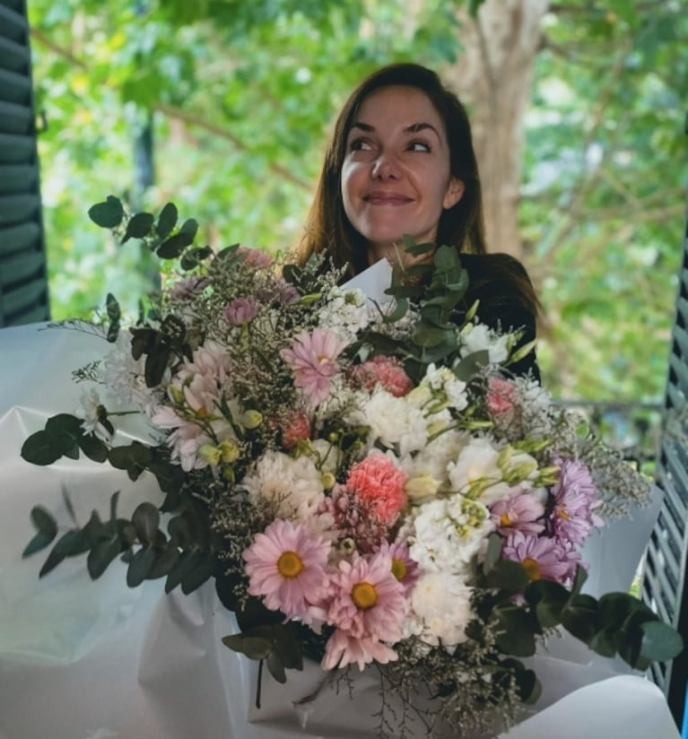 Julieta Nair Calvo cumplió 34 años y lo celebró con mucha emoción