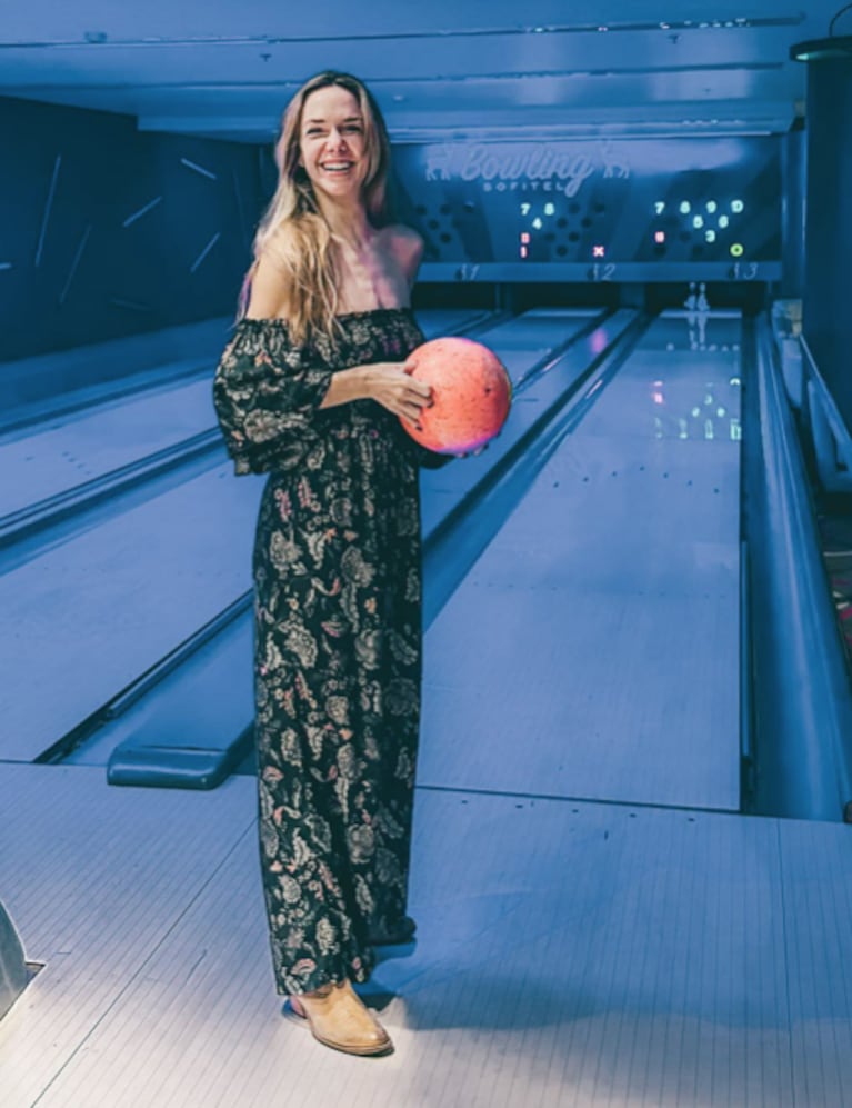 Julieta Nair Calvo escrachó a Nico Vázquez y Gime Accardi jugando al bowling: "Son de madera"