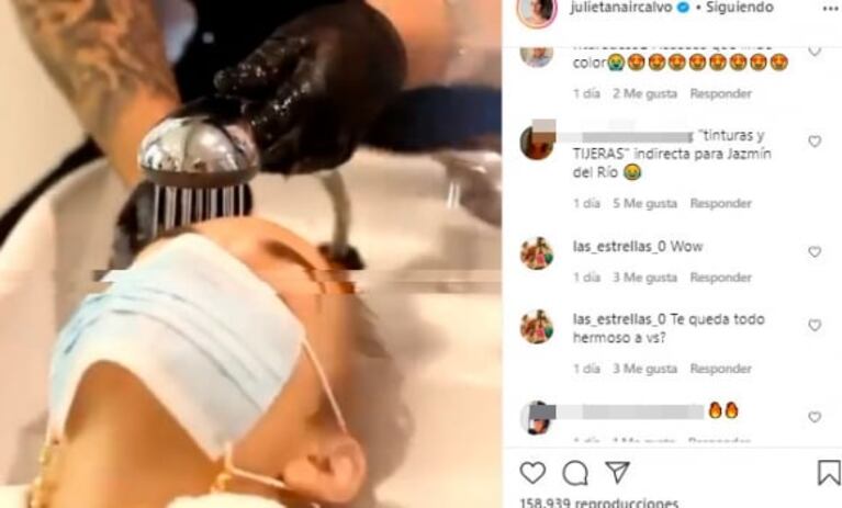 Julieta Nair Calvo revolucionó al fandom de 'Flozmín' con su cambio de look: "Dicen que donde hubo fuego"