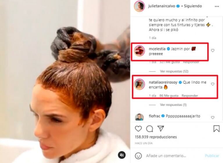 Julieta Nair Calvo revolucionó al fandom de 'Flozmín' con su cambio de look: "Dicen que donde hubo fuego"