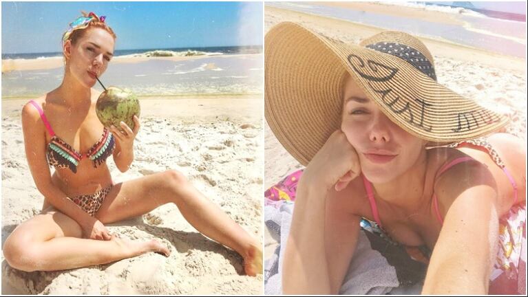 Julieta Nair Calvo, una Estrella suelta en Río de Janeiro: sus fotos súper sexies en la playa
