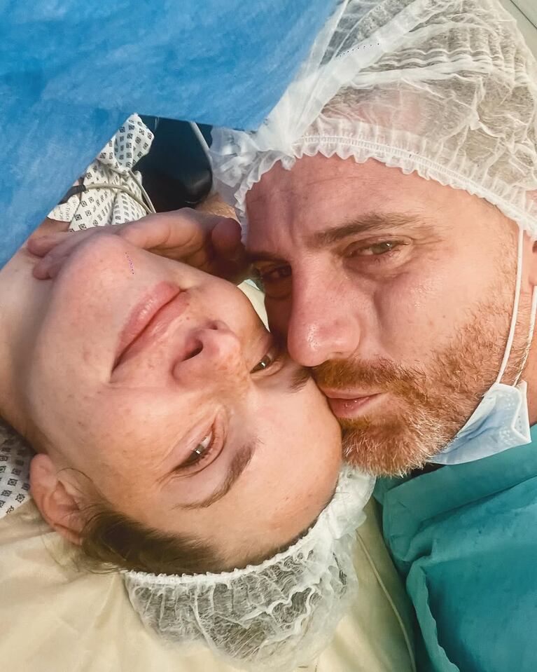 Julieta Nair Calvo y Andrés Rolando (Foto: Instagram).