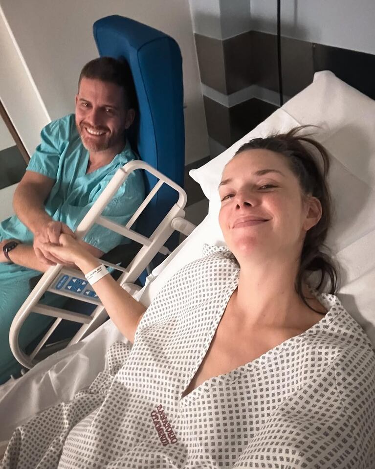 Julieta Nair Calvo y Andrés Rolando (Foto: Instagram).