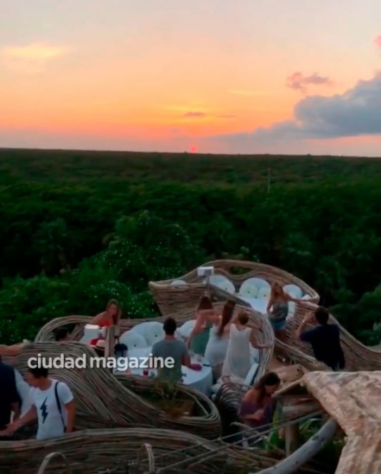 Julieta Nair Calvo y una paradisíaca escapada junto a su novio a Tulum: los guiños de su romance en las redes 