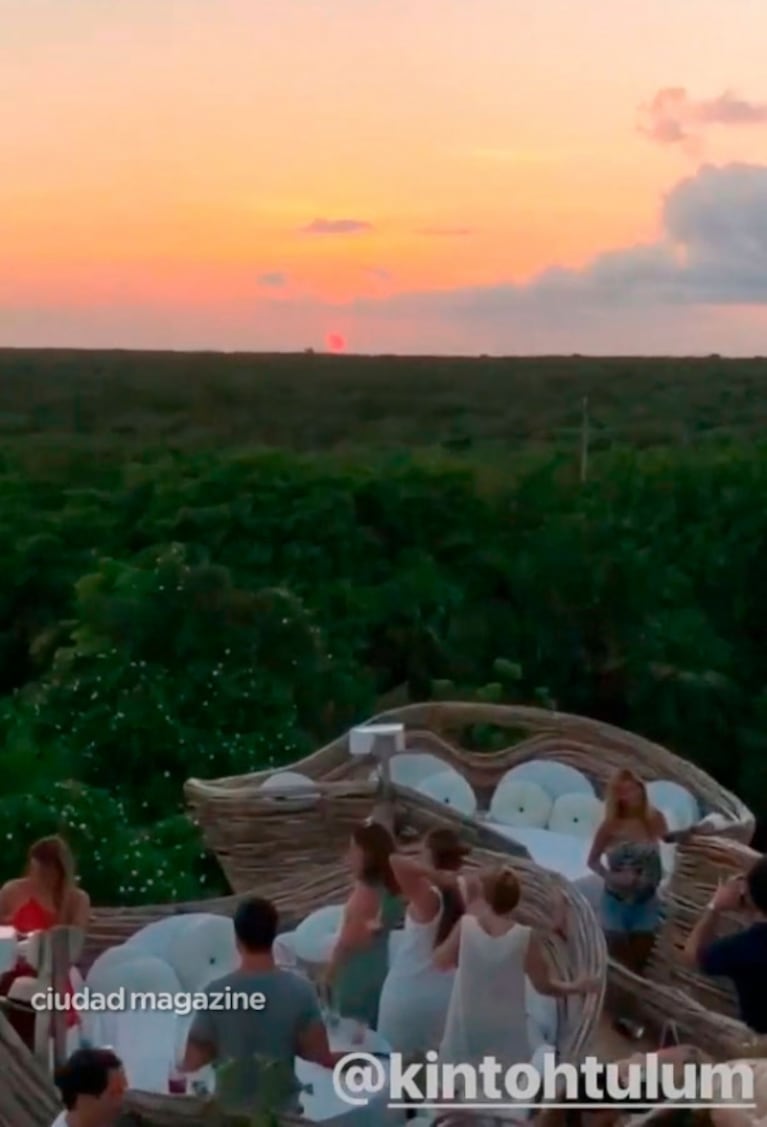 Julieta Nair Calvo y una paradisíaca escapada junto a su novio a Tulum: los guiños de su romance en las redes