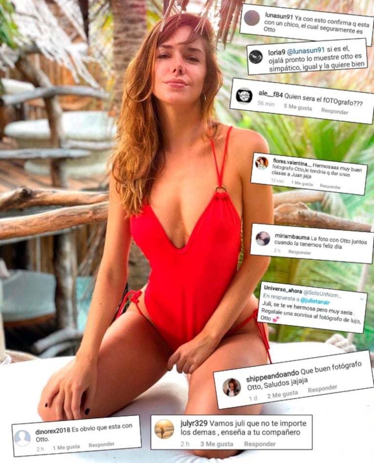 Julieta Nair Calvo y una paradisíaca escapada junto a su novio a Tulum: los guiños de su romance en las redes