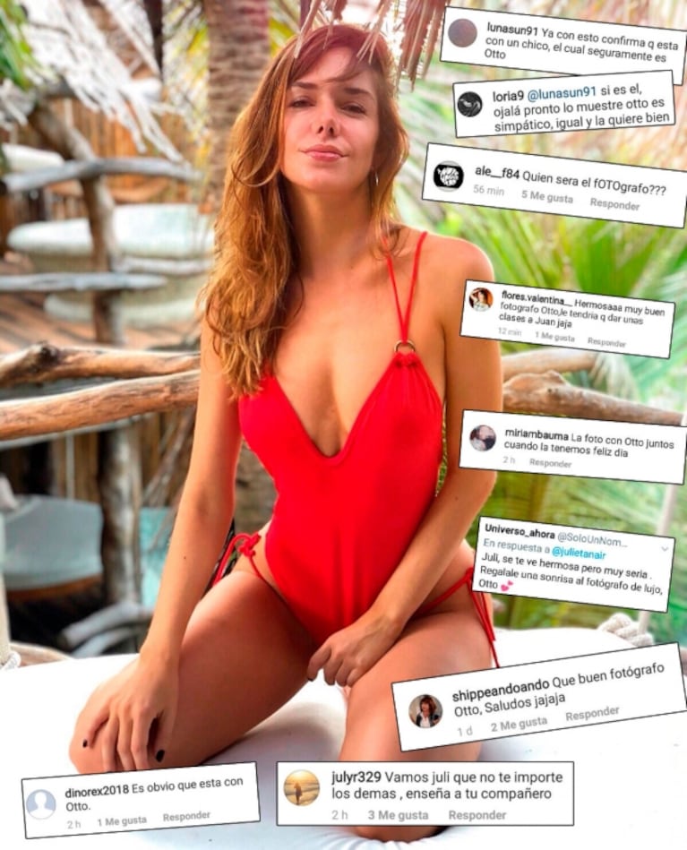 Julieta Nair Calvo y una paradisíaca escapada junto a su novio a Tulum: los guiños de su romance en las redes 