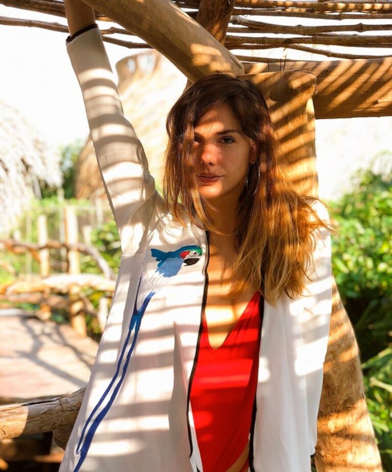 Julieta Nair Calvo y una paradisíaca escapada junto a su novio a Tulum: los guiños de su romance en las redes