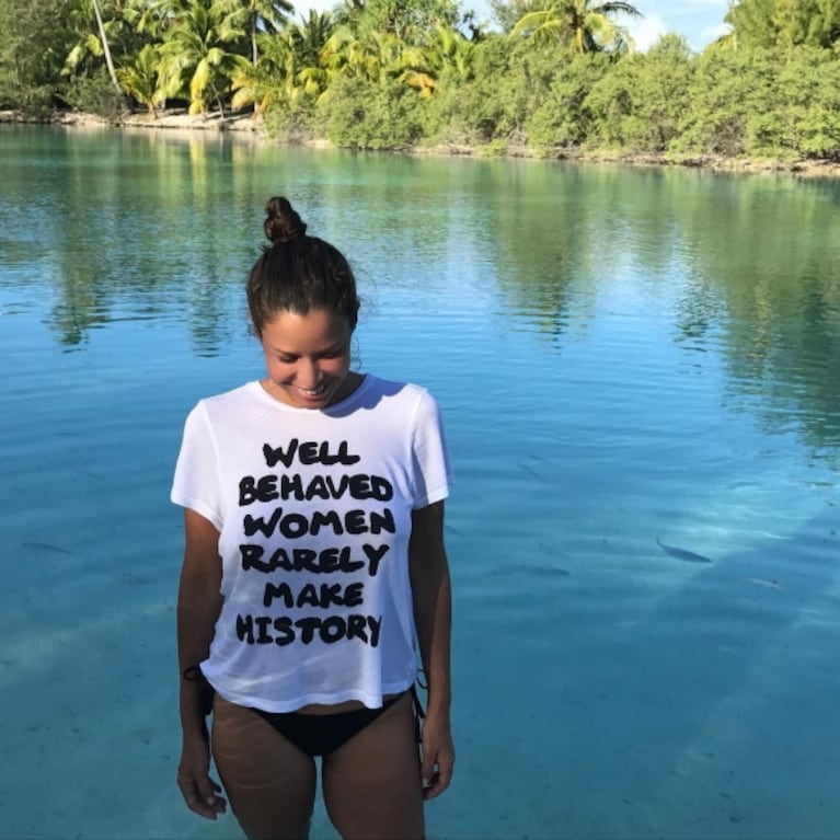Julieta Ortega, días de amor y relax con su novio en la Polinesia Francesa: "El paraíso no necesita filtro" 