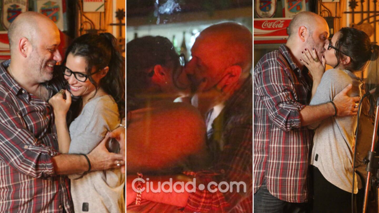 Julieta Ortega, muy mimosa con Pablo Ramos. (Foto: Movilpress)