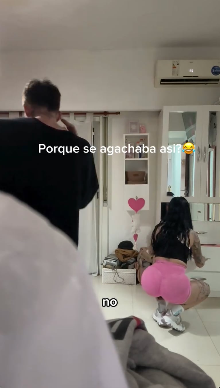 Julieta Pink le hizo una broma a su marido y quedó en evidencia (Foto: Instagram @soyjulietapink)