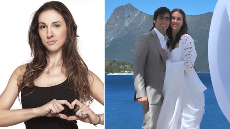 Julieta Pink y su marido Luis fueron papás de Baltazar. (Fotos: Web)