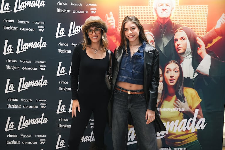 Julieta Poggio en el estreno de La Llamada (Foto: prensa)