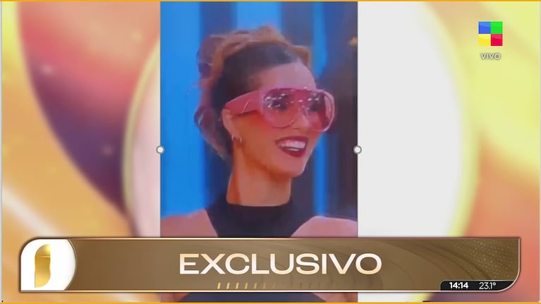 Julieta Poggio, en las grabaciones de Masterchef, ingresó al estudio y dijo la frase que la China Suárez le dijo a Wanda en un vivo (Foto: captura de América).