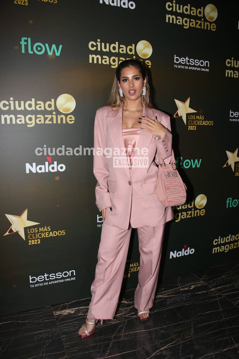 Julieta Poggio en los Premios Los Más Clickeados 2023. (Foto: Movilpress)