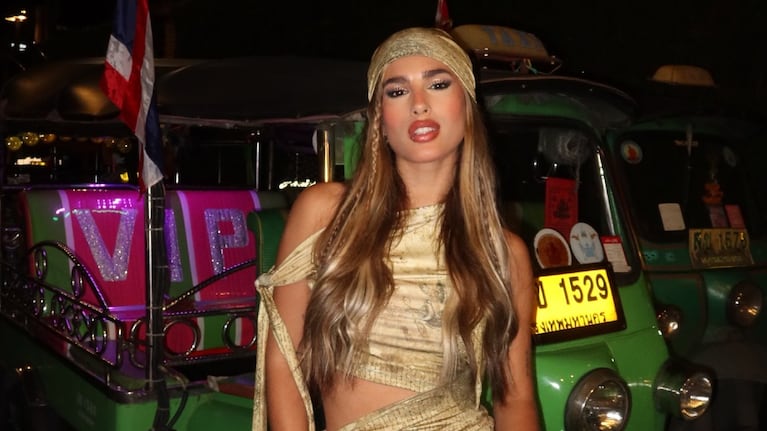 Julieta Poggio en Tailandia