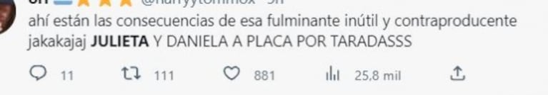 Julieta Poggio hizo la fulminante en Gran Hermano y estallaron las redes: ¿a favor o en contra? 