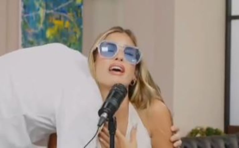 Julieta Poggio lloró en Rumis (Foto: captura de streaming Rumis).