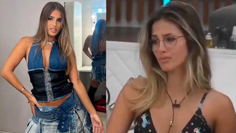 Julieta Poggio recordó cuando se puso a llorar en Gran Hermano porque se le manchó la falda.