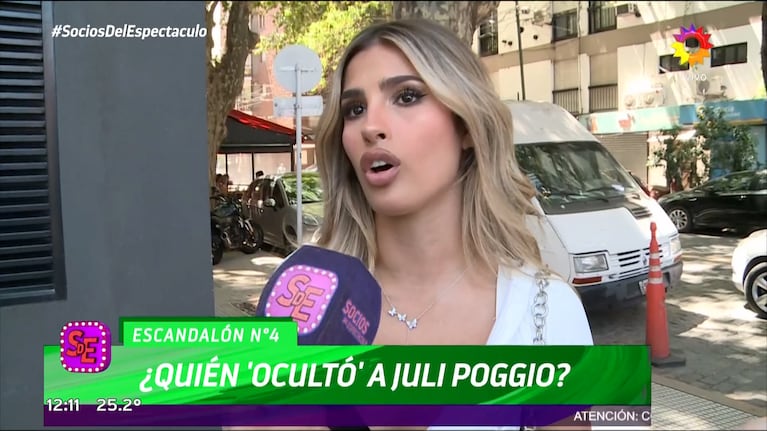 Julieta Poggio reveló si su picante posteo sentimental fue un palazo para Fran Stoessel y Marcos Ginocchio