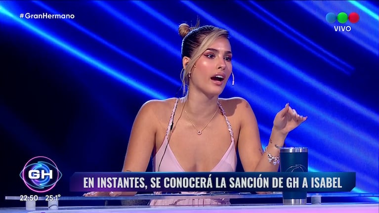 Julieta Poggio se indignó en vivo y destrozó a una participante de Gran Hermano 2023: “Es una falsa”