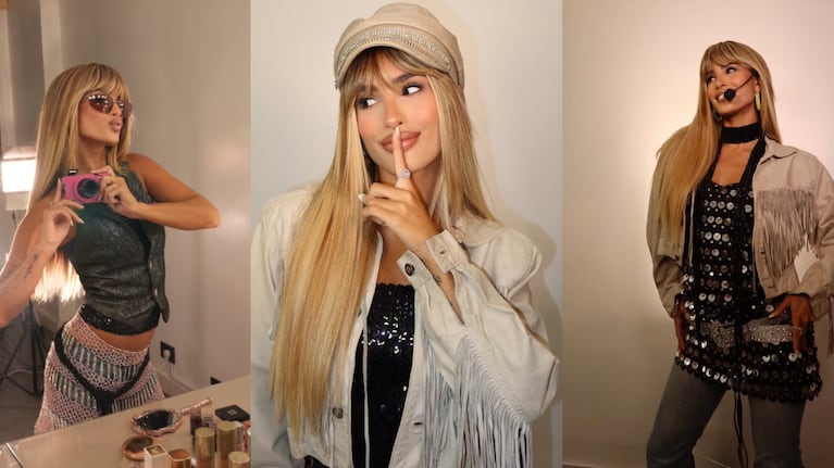 Julieta Poggio se puso en la piel de Hannah Montana: recreó la fiebre de los 2000 | Créditos: Instagram @poggiojulieta