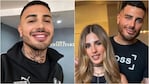 Julieta Poggio y su ex peluquero, Pablo Verxelitaki. Crédito: Instagram