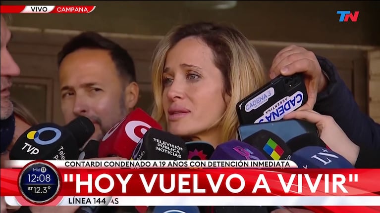 Julieta Prandi (Foto: captura de TN).