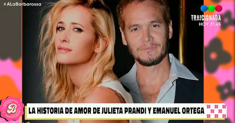 Julieta Prandi habló de su historia de amor con Emanuel Ortega: “Cumplimos 3 años”
