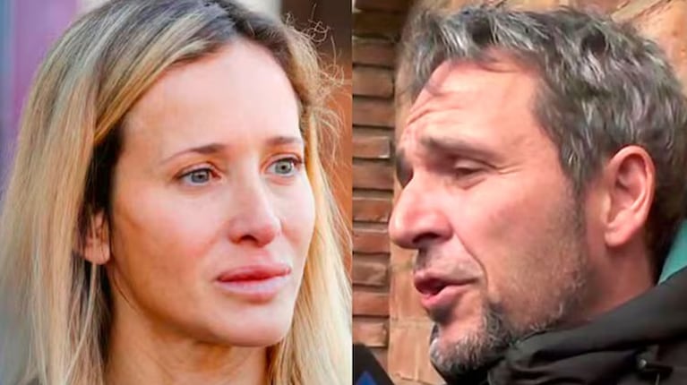 Julieta Prandi y Claudio Contardi (Fotos: capturas América)