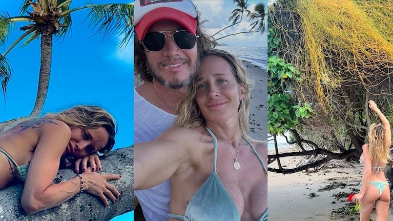 Julieta Prandi y Emanuel Ortega, de vacaciones en brasil: las mejores fotos en la playa | Créditos: Instagram @jprandi
