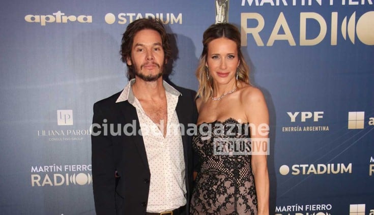 Julieta Prandi y Emanuel Ortega en los Martín Fierro de Radio | Créditos: Ciudad Magazine