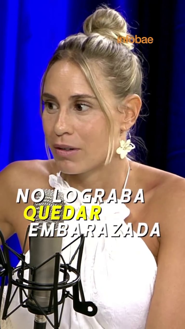 Julieta Puente habló a corazón abierto de su búsqueda de la maternidad (Foto: captura de Infobae).