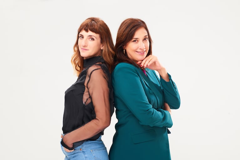 Julieta Zylbelberg y Andrea Garrote en Prima Facie.
