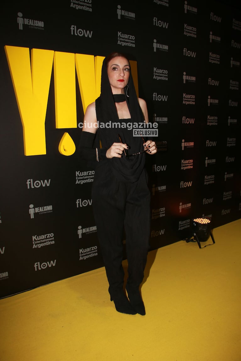 Julieta Zylberberg en el estreno de la serie de Yiya Murano (Foto: Movilpress).