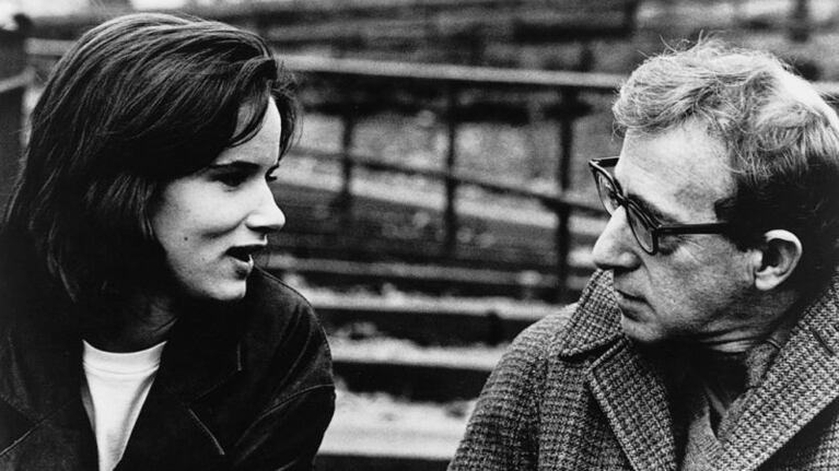 Juliette Lewis junto a Woody Allen. (Foto: Web)
