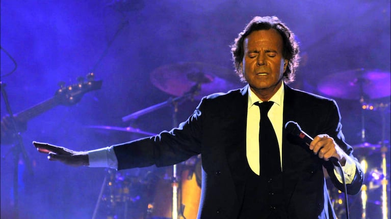 Julio Iglesias: “Ante el público tengo el mejor momento de mi vida”    