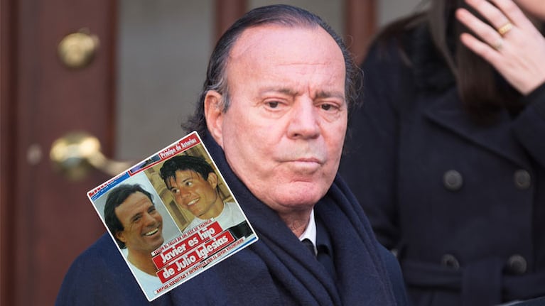 Julio Iglesias, ¿padre de un hijo extramatrimonial de 40 años? Foto: AFP y Twitter.