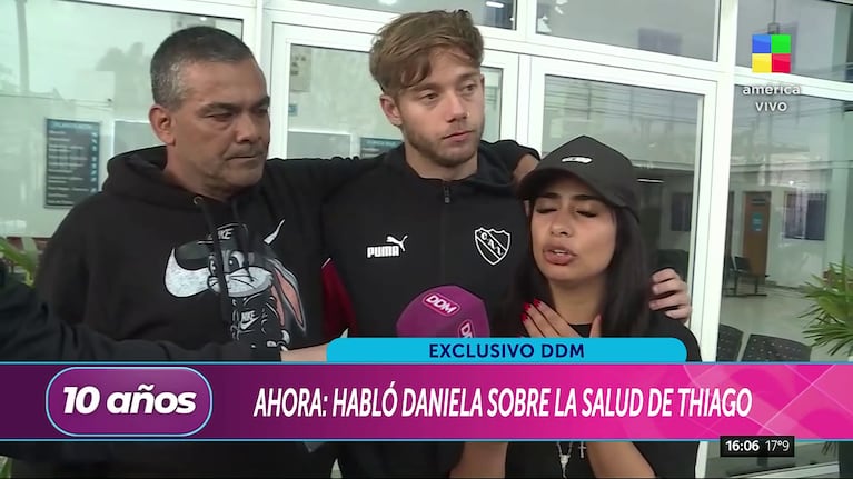 Julio Medina, Ignacio Castañares y Daniela Celis. Captura: América TV
