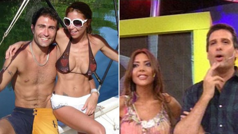 Junto a Rodrigo Santos, su última pareja, y su paso por Este es el Show (Fotos. Web).