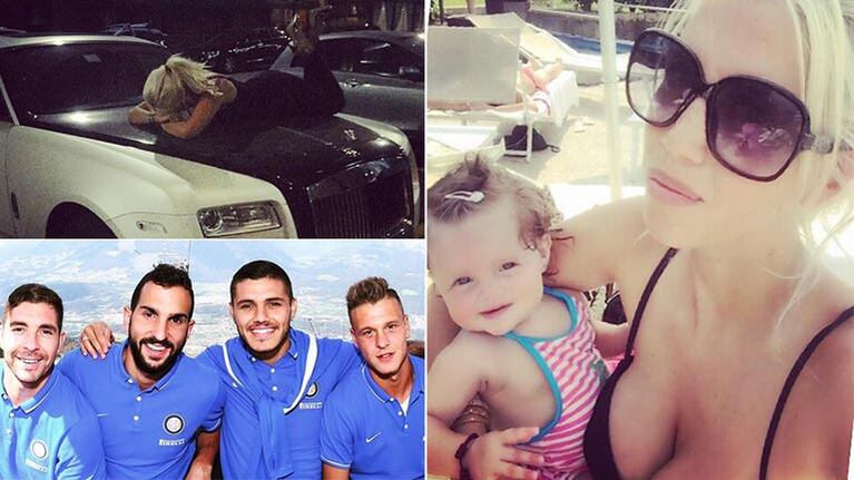 ¡Juntos a la distancia! Cómo vive Wanda Nara la pretemporada de Mauro Icardi: "Extrañando en Milán"