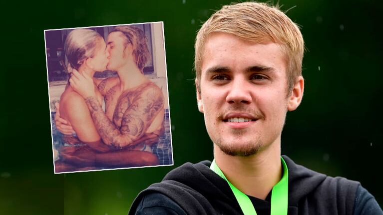 Justin Bieber incendió Instagram con una foto súper hot con Hailey Baldwin, luego de anunciar su compromiso