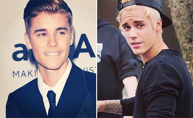 Justin Bieber, rubio platinado. (Foto: Instagram)