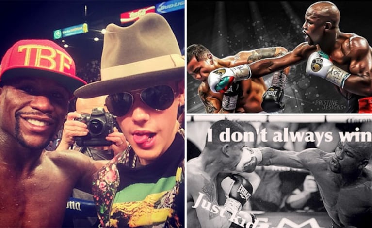 Justin Bieber y la burla al Chino Maidana. (Foto: Instagram)